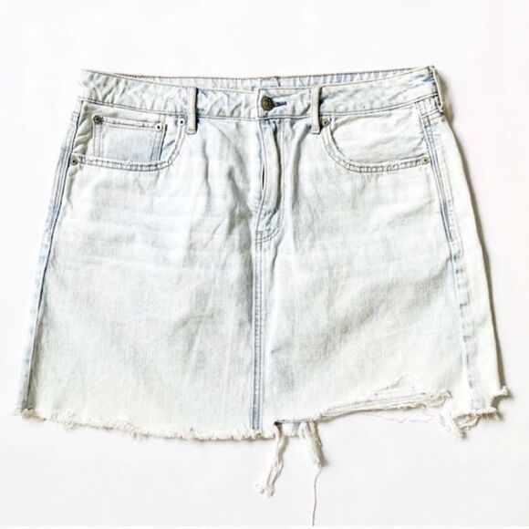 NWT American Eagle Denim Skirt 00‎ - Picture 4 of 9